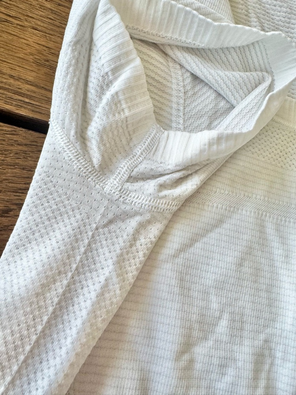 lululemon athletica White Swiftly Tech Short Sleeve Crew Top - Picture 7 of 8